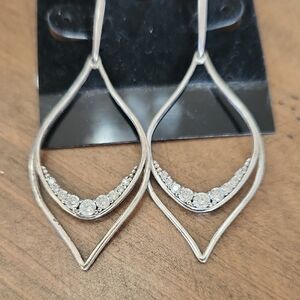 Silpada Silver Teardrop Earrings